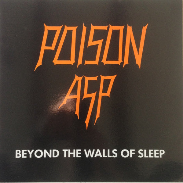 Poison Asp - Beyond The Walls Of Sleep USED METAL LP