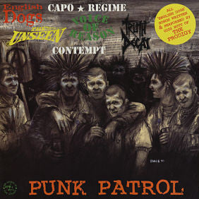 Comp - Punk Patrol USED LP (orange vinyl)