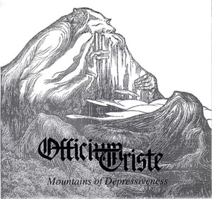 Officium Triste - Mountains Of Depressiveness USED METAL 7" (red vinyl
