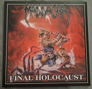 Massacra - Final Holocaust USED METAL LP (red splatter vinyl)