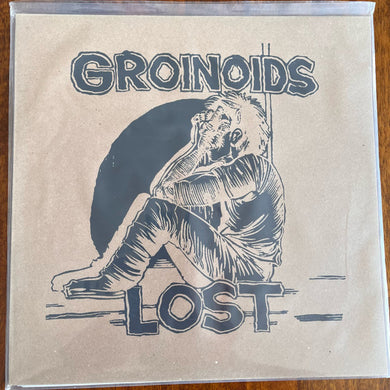 Groinoids - Lost USED LP (orange black splatter vinyl)