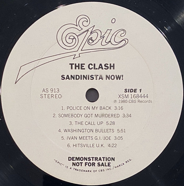 Clash - Sandinista Now! USED LP (promo)