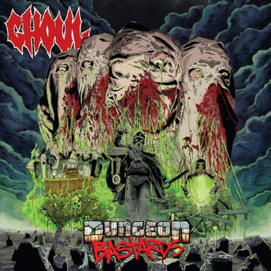 Ghoul - Dungeon Bastards USED METAL LP (teal vinyl)