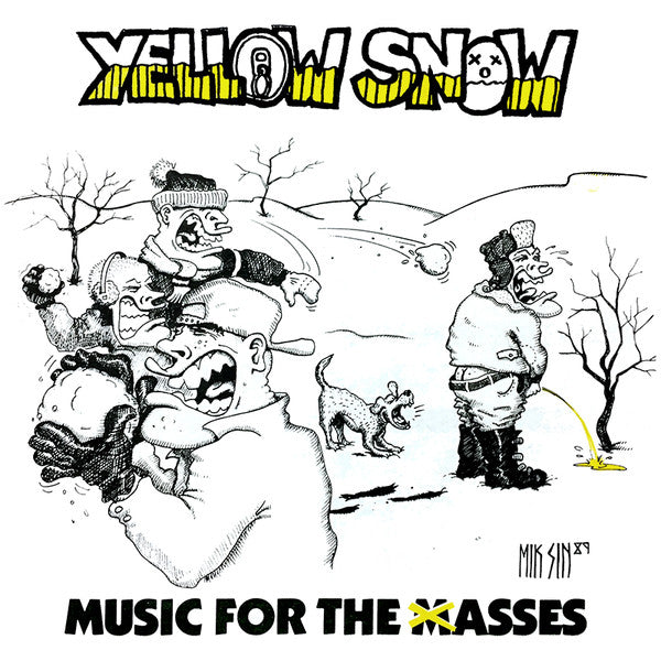 Yellow Snow - Music For The Asses USED 7