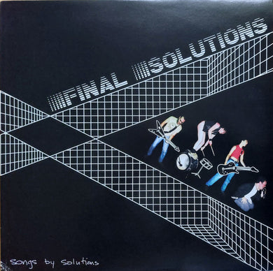 Final Solutions - Songs By Solutions USED LP (red splatter vinyl)