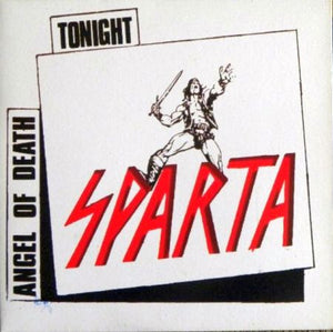 Sparta - Tonight / Angel Of Death USED METAL 7" (blue vinyl)