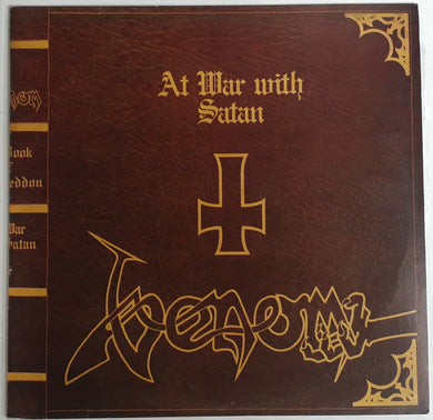 Venom - At War With Satan USED METAL LP (esp)