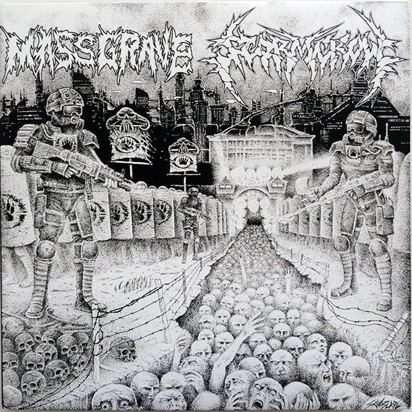 MassGrave / Stormcrow - Split USED CD
