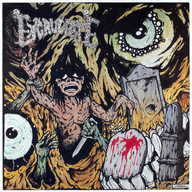 Excruciate / Epitaph - Split USED METAL LP