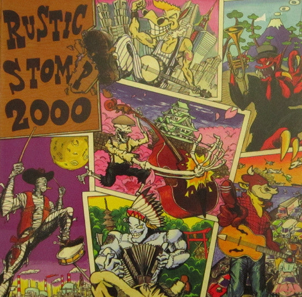 Comp - Rustic Stomp 2000 USED PSYCHOBILLY / SKA LP