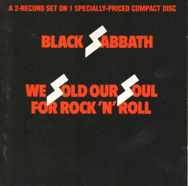 Black Sabbath - We Sold Our Soul For Rock 'N' Roll USED METAL CD