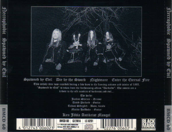 Necrophobic - Spawned By Evil USED METAL CD