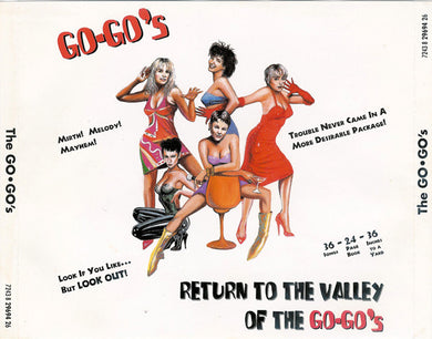 Go Go's - Return To The Valley Of The Go Go's USED 2xCD
