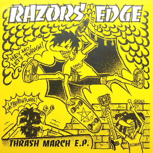 Razors Edge - Thrash March E.P. USED 7"