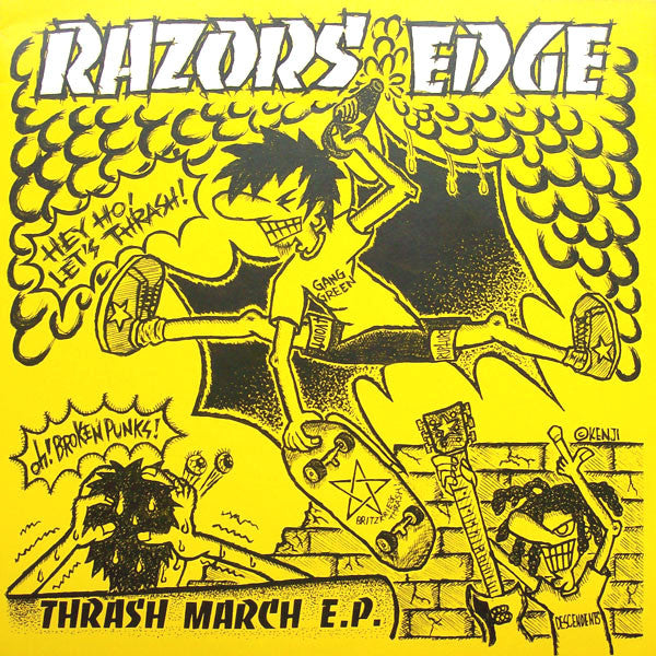 Razors Edge - Thrash March E.P. USED 7