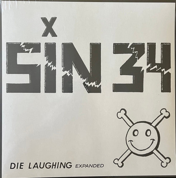 Sin 34 - Die Laughing Expanded USED LP (red vinyl)