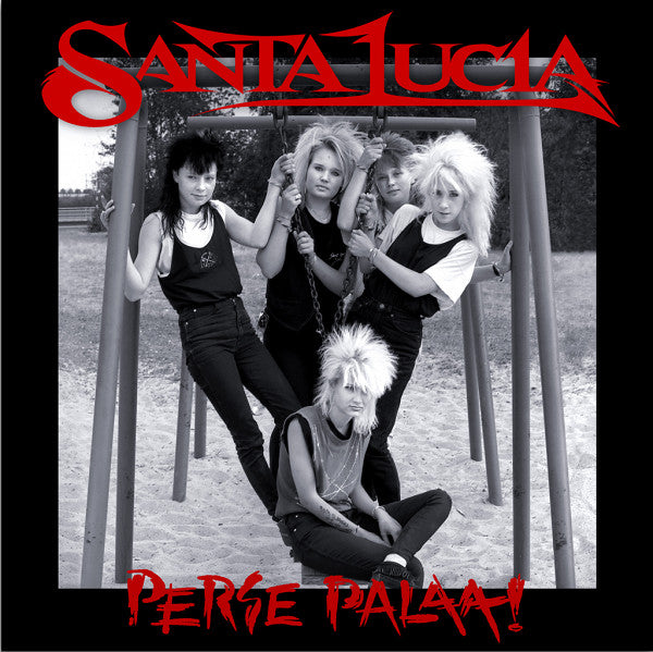 Santa Lucia - Perse Palaa! USED METAL 3xLP