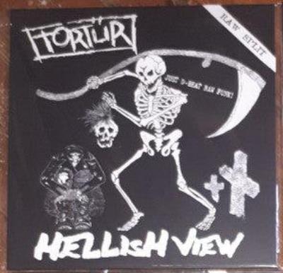 Tortur / Hellish View ‎- Raw Split NEW LP