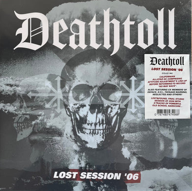 Deathtoll - Lost Session '06 USED LP (clear vinyl)