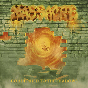 Massacre - Condemned To The Shadows USED METAL 7" (yellow vinyl)