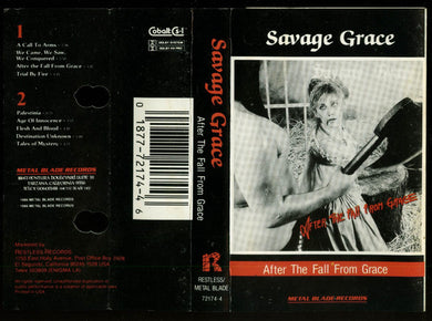 Savage Grace - After The Fall From Grace USED CASSETTE