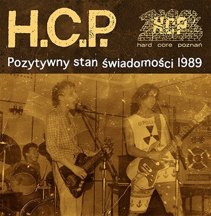 Hard Core Poznan - Pozytywny Stan Swiadomosci 1989 USED LP (blue vinyl)