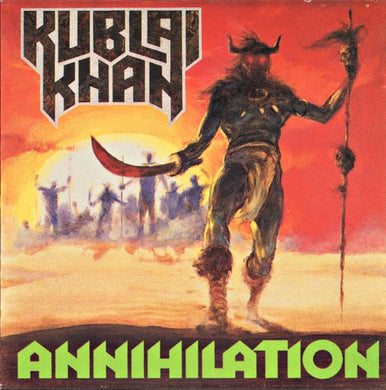 Kublai Khan - Annihilation USED METAL LP (uk)