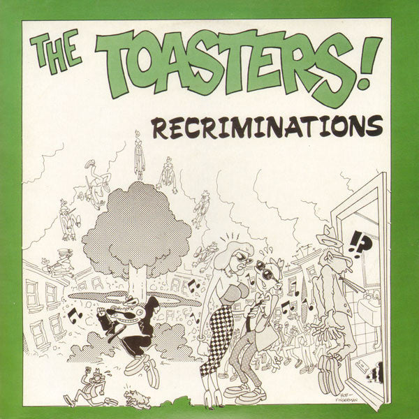 Toasters - Recriminations NEW PSYCHOBILLY / SKA 7