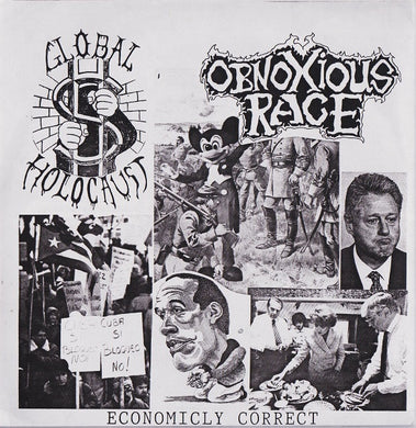 Global Holocaust / Obnoxious Race - Split USED 7