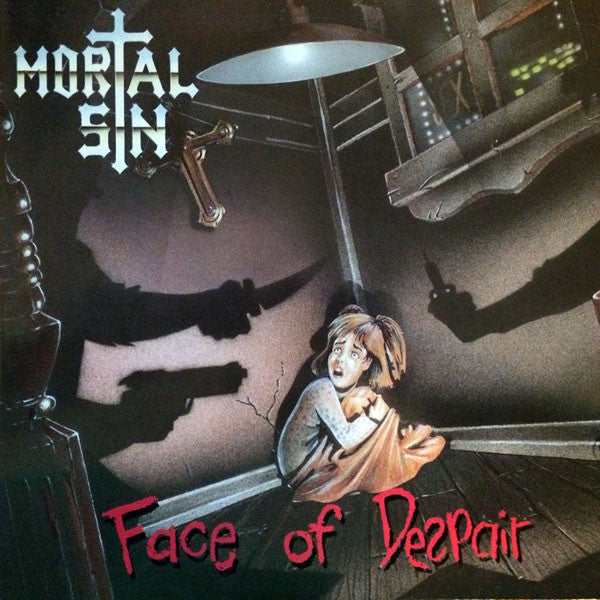Mortal Sin - Face Of Despair USED METAL LP (euro)