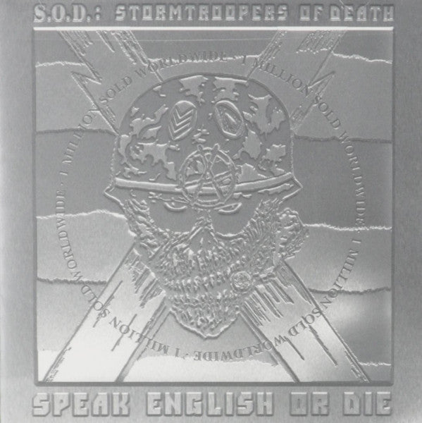 Stormtroopers Of Death - Speak English Or Die USED METAL CD