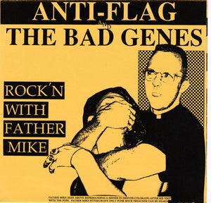 Anti Flag / The Bad Genes - Rock'n With Father Mike USED 7"