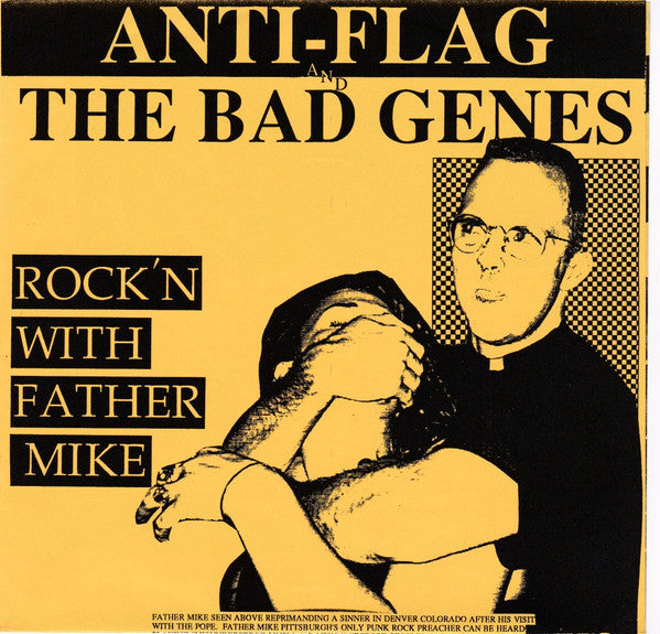 Anti Flag / The Bad Genes - Rock'n With Father Mike USED 7