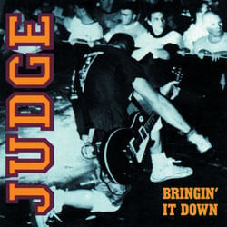 Judge - Bringin' It Down USED LP (orange vinyl 2001)