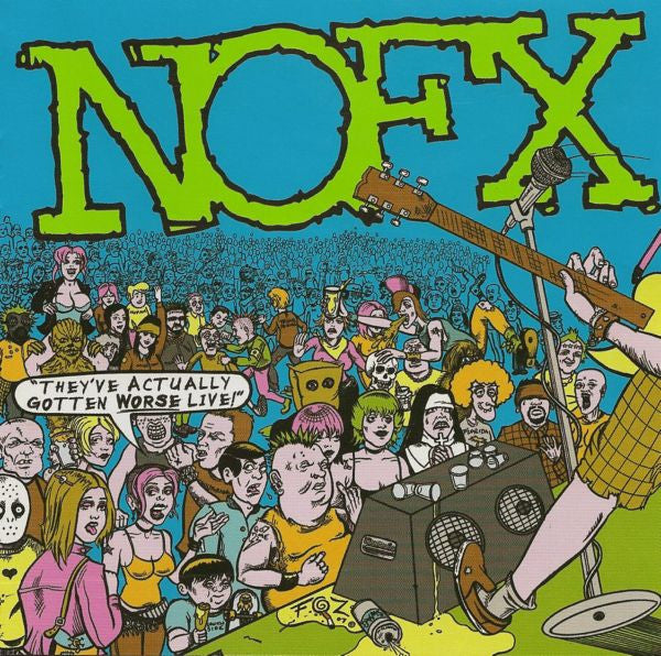 NOFX - They've Actually Gotten Worse Live! USED 2xLP