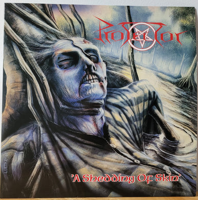 Protector - A Shedding Of Skin USED METAL LP (marble vinyl)