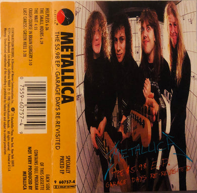 Metallica - The $5.98 EP - Garage Days Re-Revisited USED CASSETTE