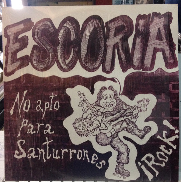 Escoria - No Apto Para Santurrones USED LP