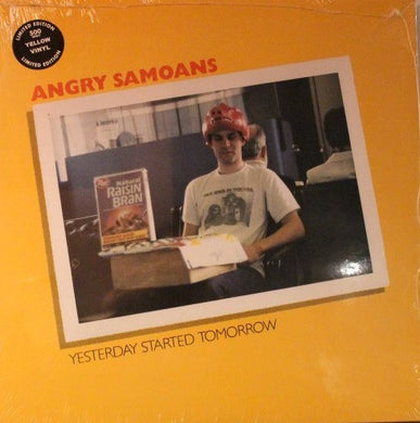 Angry Samoans - Yesterday Started Tomorrow NEW LP (yellow vinyl)