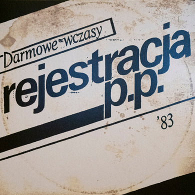 Rejestracja - Darmowe Wczasy '83 NEW LP