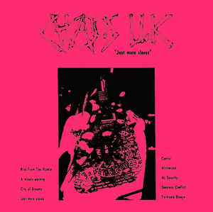 Chaos Uk - Just Mere Slaves USED LP