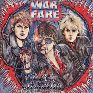 Warfare - Metal Anarchy USED LP (uk)