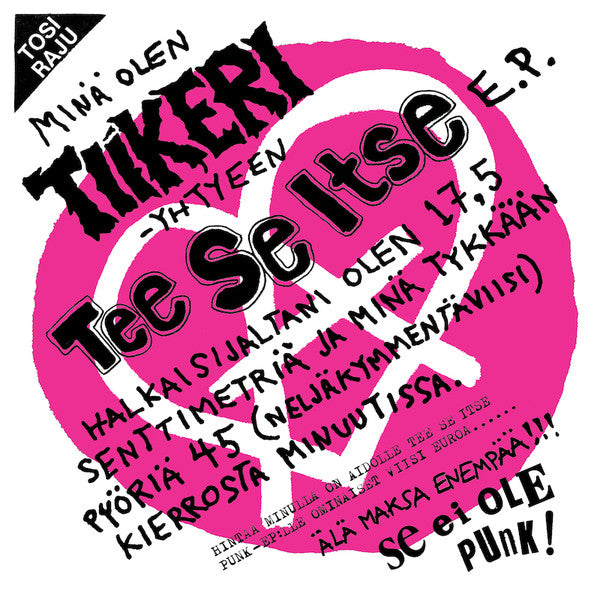 Tiikeri - Tee Se Itse E.P. NEW 7