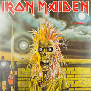 Iron Maiden - S/T USED METAL LP (uk)