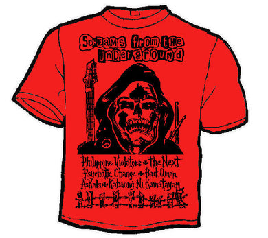 FREE SCREAMS FROM THE UNDERGROUND SHIRT FOR ALL OF NOV W/ MINIMUM PURCHASE (worldwide)  shipping applies