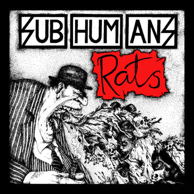 SUBHUMANS RATS sticker
