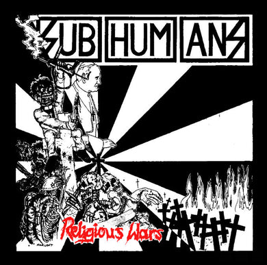 SUBHUMANS RELIGIOUS sticker
