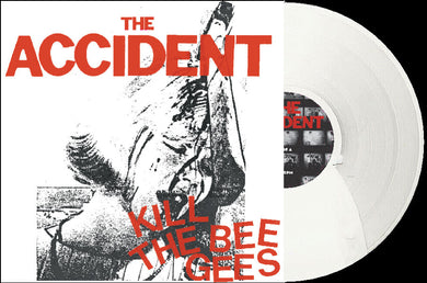 Accident - Kill The Bee Gees NEW LP (clear split w/ white vinyl) ships august