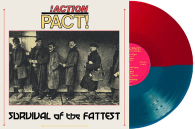 Action Pact - Survival Of The Fattest  NEW LP (blue / red  vinyl)