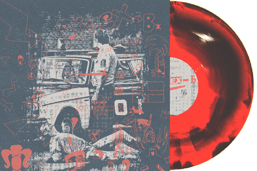 Bizex B - En Valdtakt I Vinyl NEW LP (blue and red mix vinyl)  ships in may